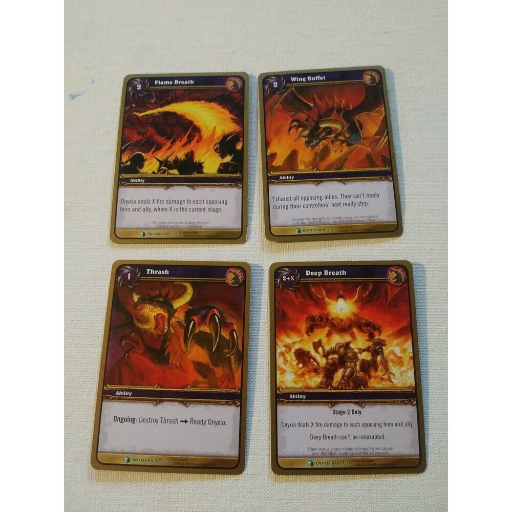 World of Warcraft TCG CCG Trading Card Game Lot of 24 Cards 2006
